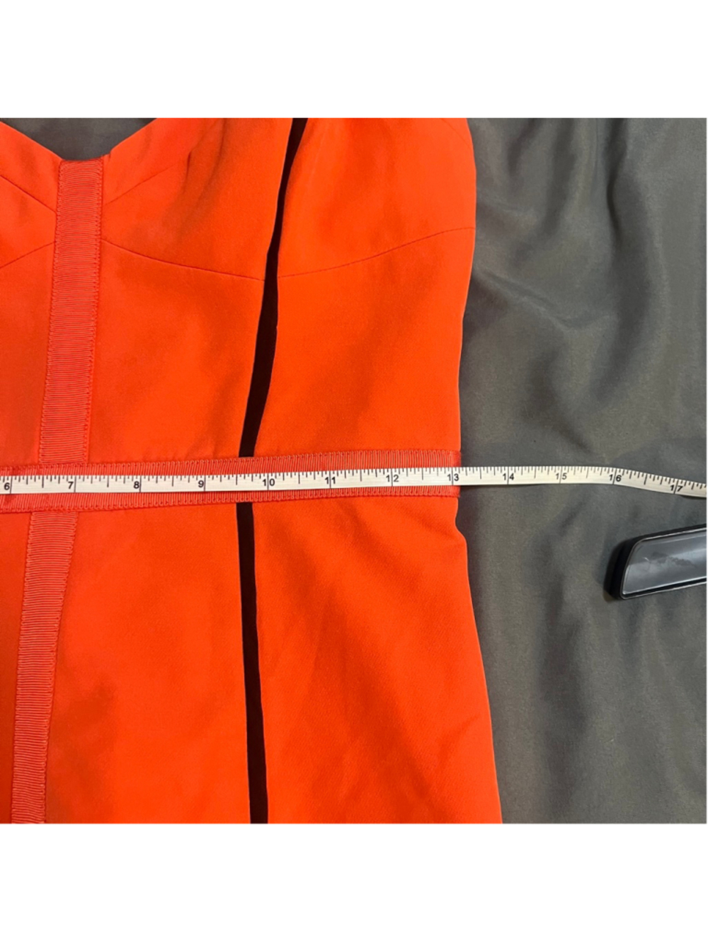 Rebecca Minkoff Orange Sheath Dress Size 0 Adjustable Straps - Picture 8 of 8